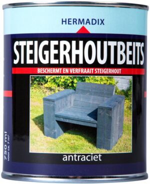 Hermadix Steigerhoutbeits Antraciet