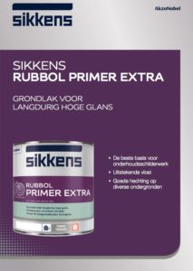 Brochure Sikkens Rubbol Primer Extra