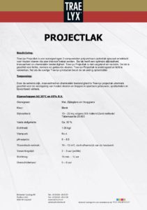 productinfo Trae Lyx Projectlak