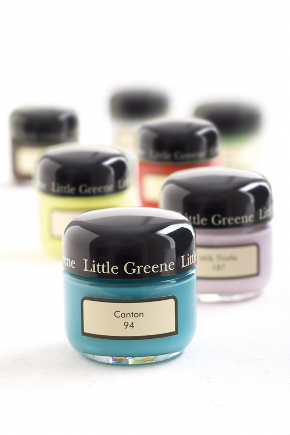 Little Greene Sample Pots – Portrait