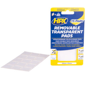 HPX Removable Transparent Pads