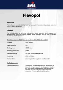 productinfo Avis Flevopol