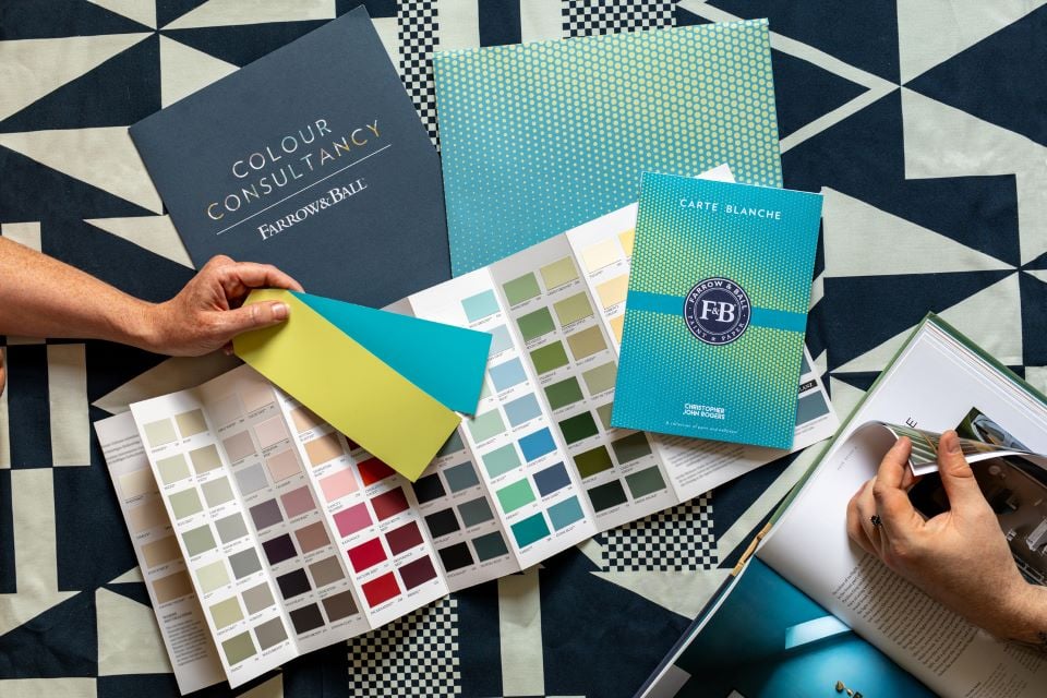 Color Consultancy - standaard kleurenkaart en Carte Blanche