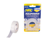 HPX Max Power Transparant - dubbelzijdige tape