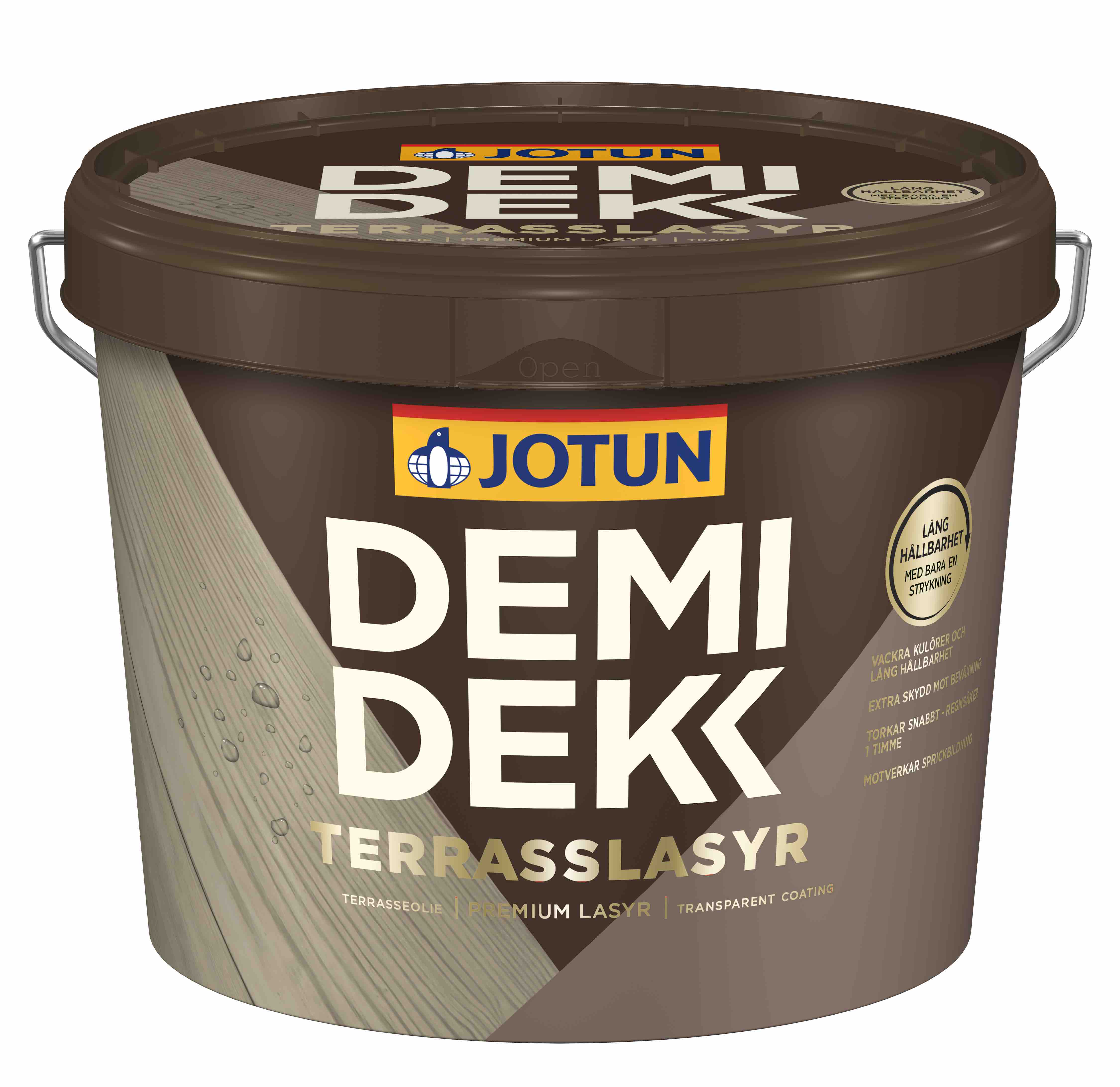 Nieuwe verpakking Jotun Demidekk Terrasslasyr