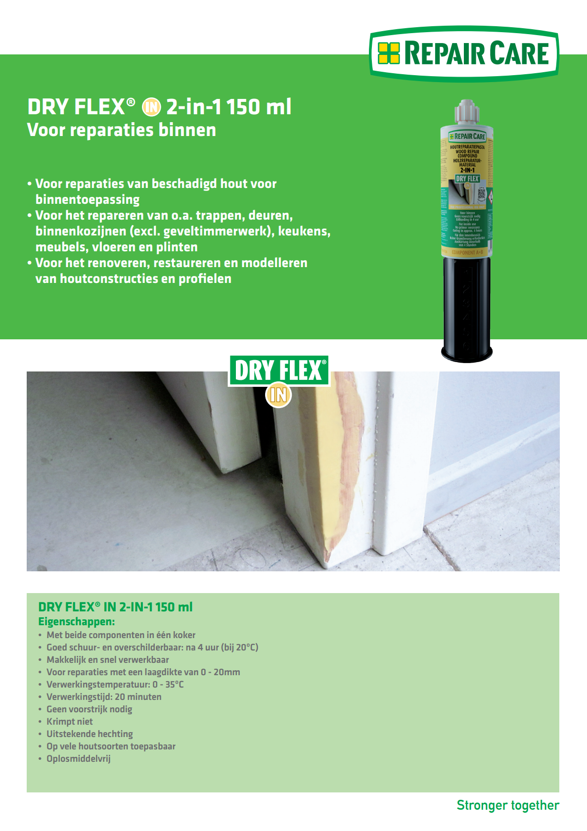 Productadviesblad Dry Flex IN 2in1